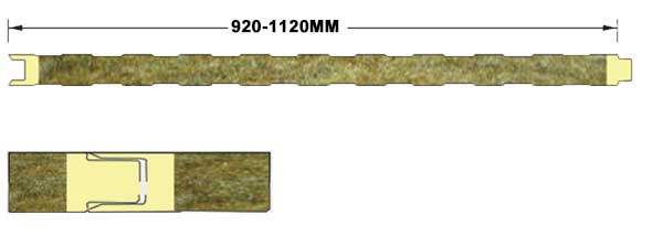 02-paneles de pared de lana de roca-precio de fábrica