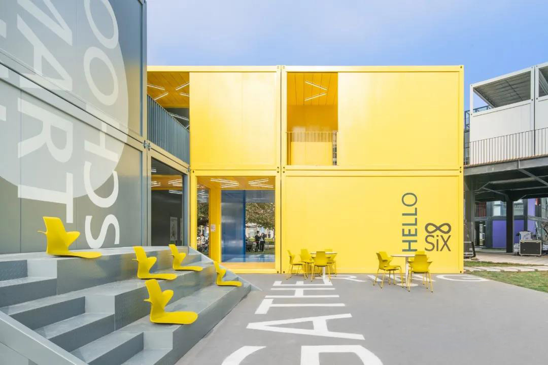 casa contenedor plana