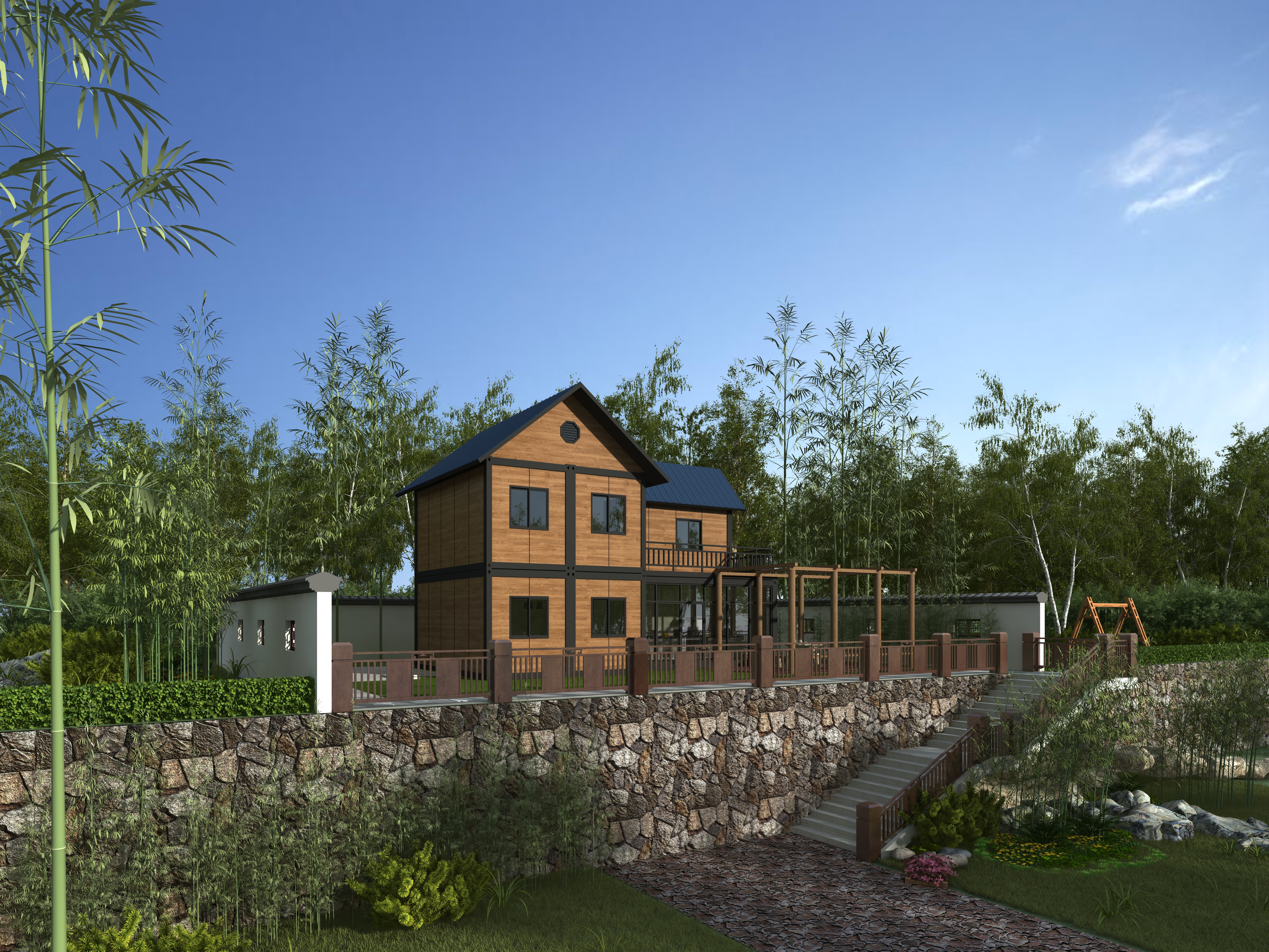 Contenedor prefabricado casa peque&ntilde;a en venta