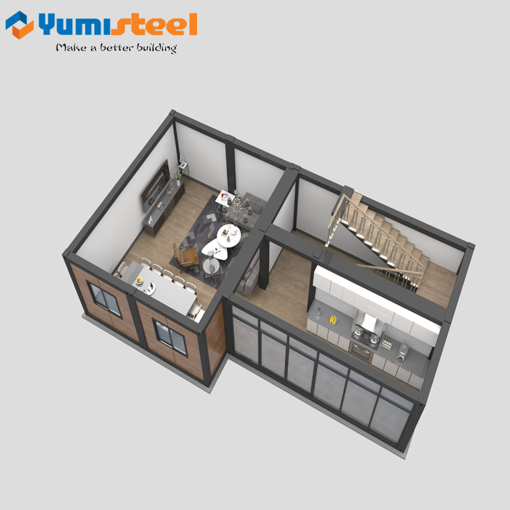 Casa de contenedores prefabricados