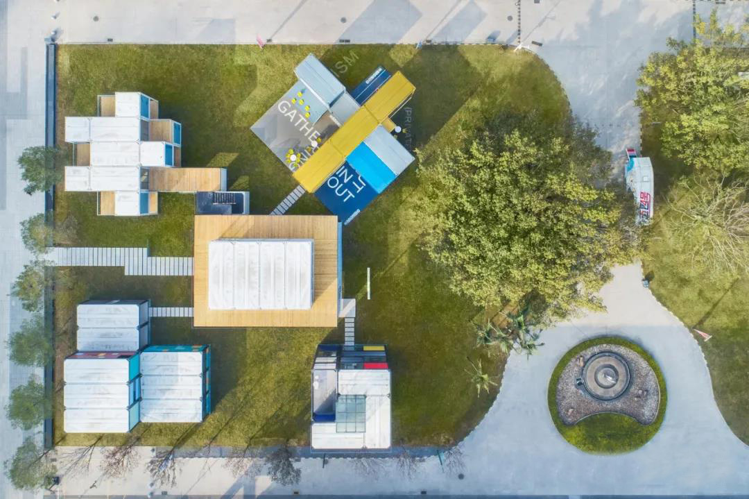 dibujo de casa contenedor