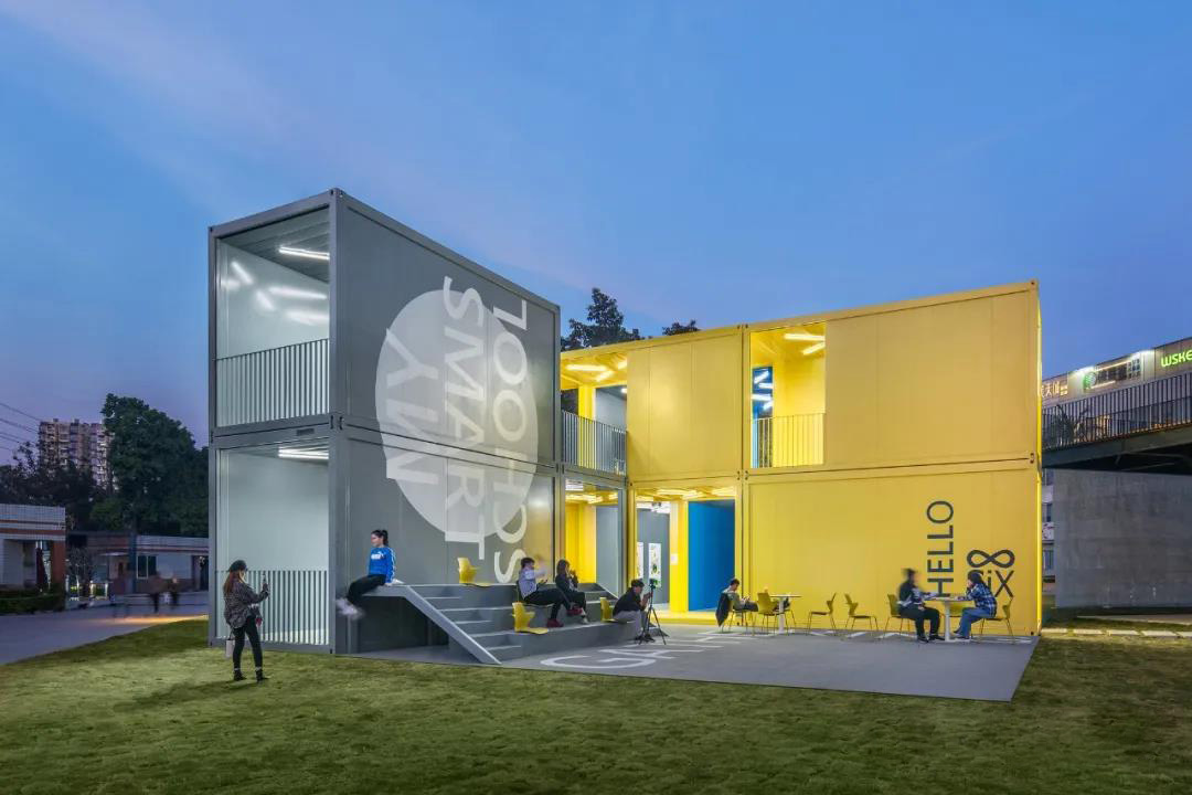 casa de construcci&oacute;n de contenedores