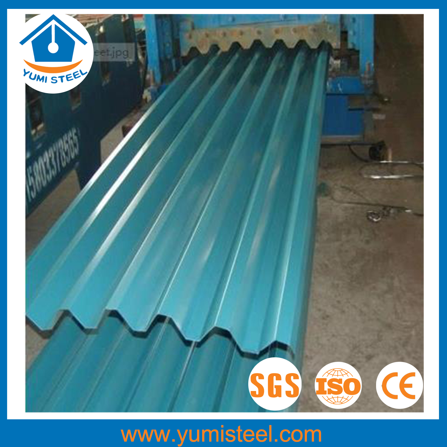 Hojas de acero de color Casa para pared / techo China barata - Compre