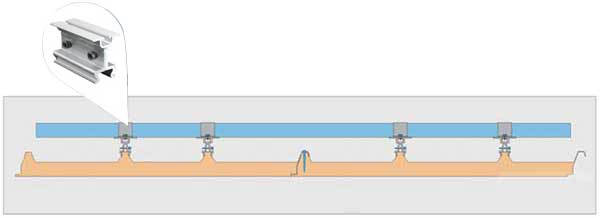 Paneles tipo panel-s&aacute;ndwich unidos a paneles solares