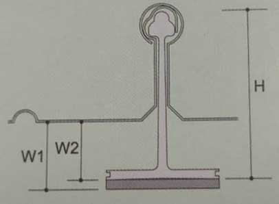 11-Sistema de techo con costura fija --- Diagrama de bloqueo esquem&aacute;tico