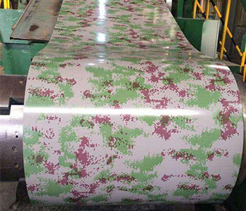 bobinas de acero de grano de flor