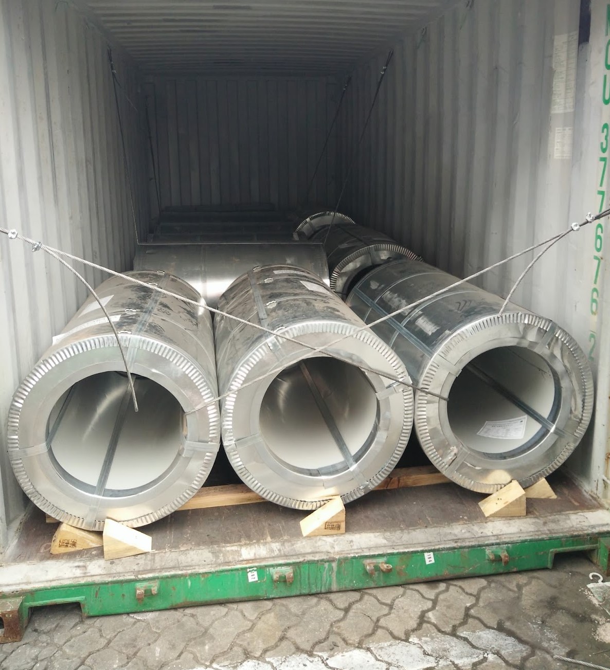 embalaje de acero colis