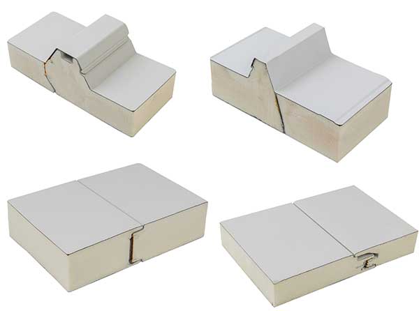 Diferentes tipos de paneles de PU.