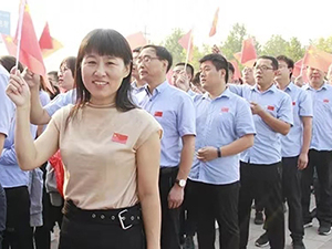 Yumisteel actividades para celebrar el 70 aniversario de China,